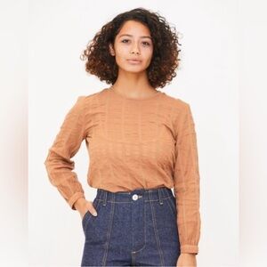 Esby Elaina Blouse in Clove | Sz M